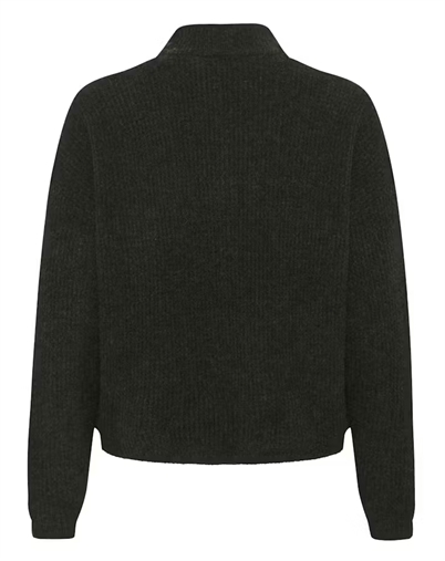 Gestuz - AlphaGZ Short Cardigan - Rosin Melange
